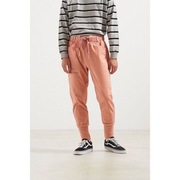 Puma X Han Kjobenhavn orange peach jogger pants size xl drawstring waist UO - Picture 2 of 9